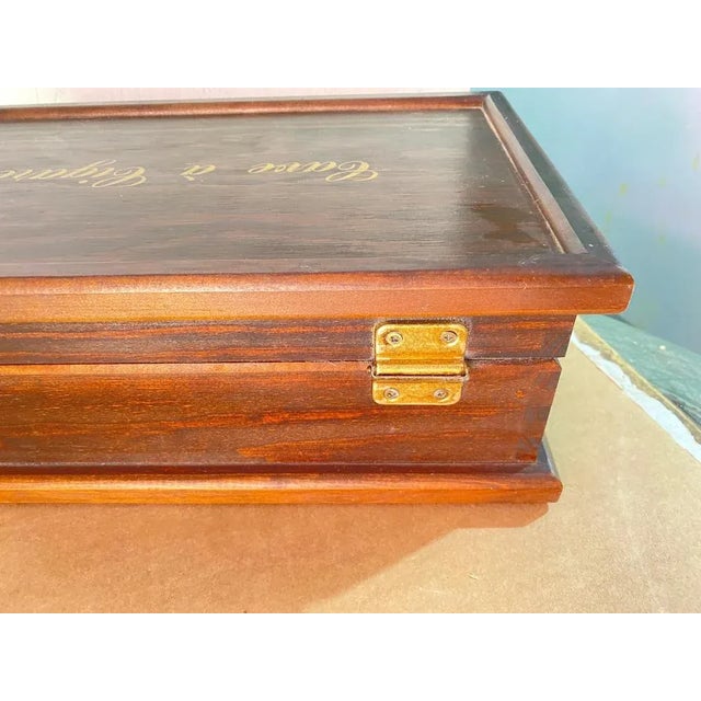 Cigar Humidor in Macassar Ebony, France, 1960s For Sale - Image 6 of 12