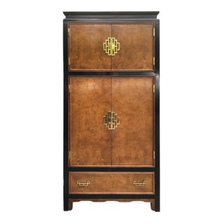 Vintage Raymond Sobota Armoire by Century Furniture From Their Chin Hua Collection For Sale