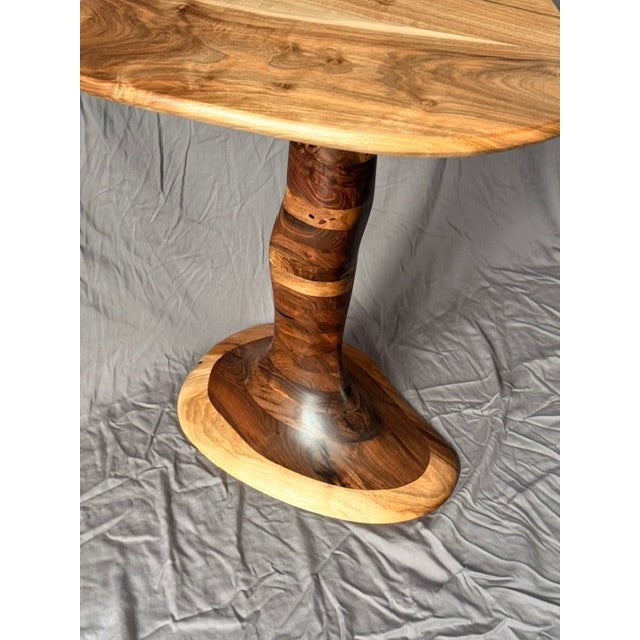 The Zebra Slot Hoodoo Side Table by Green Coyote For Sale - Image 11 of 14