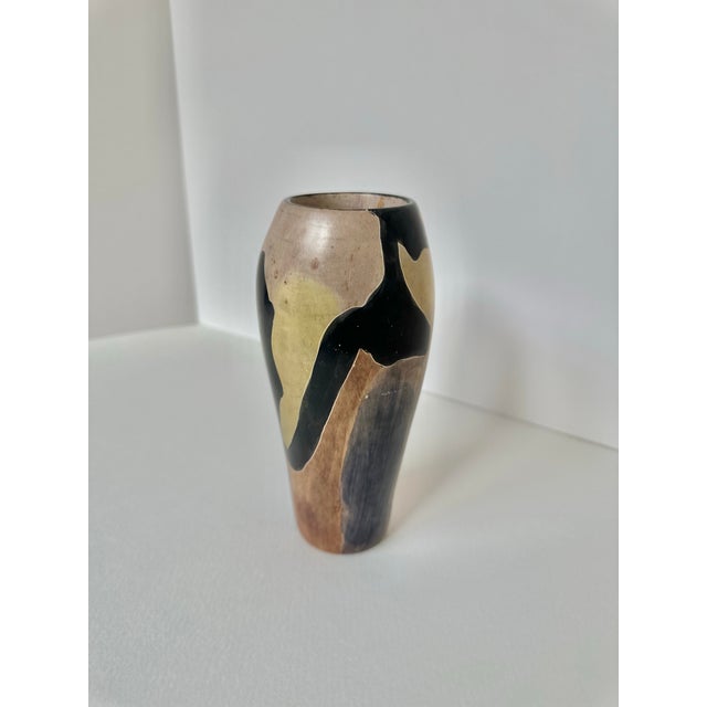Abstract Late 20th Century Hand Carved Abstract Stone Vase For Sale - Image 3 of 8