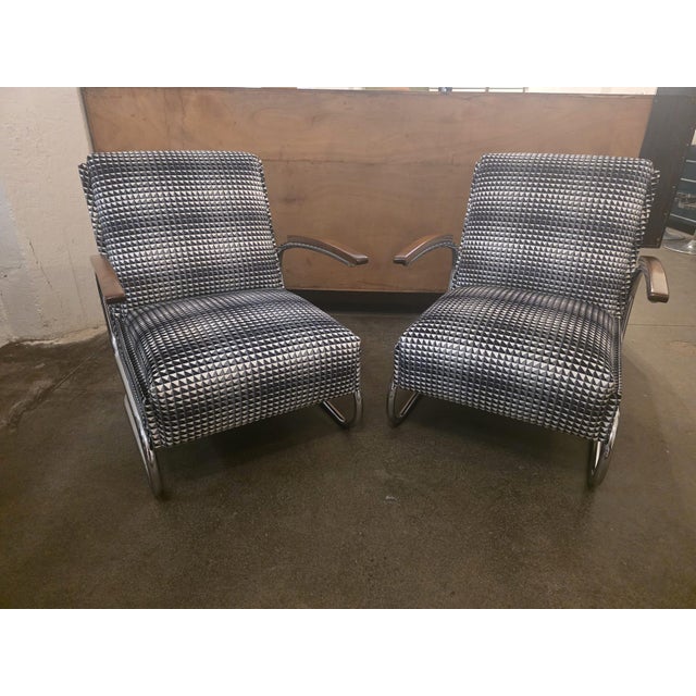 Vintage Bauhaus Tubular Chairs, 1930s, Set of 2 For Sale - Image 6 of 6