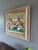 Mid 20th Century Mid-Century Modern 'Where Houses Gather' Vintage Geometric Abstract Street Scene Oil Painting by Swedish Artist Wilhelm Wik (1897-1987), Framed For Sale - Image 5 of 12