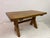 1970s Mid-Century Refectory Style Oak Dining Table from De Puydt, Belgium, 1970s For Sale - Image 5 of 14