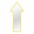 Black Arrow 7 - Accent Design Mirror For Sale - Image 8 of 16