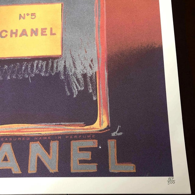 1990s After Andy Warhol "Chanel" Lithograph For Sale - Image 4 of 10