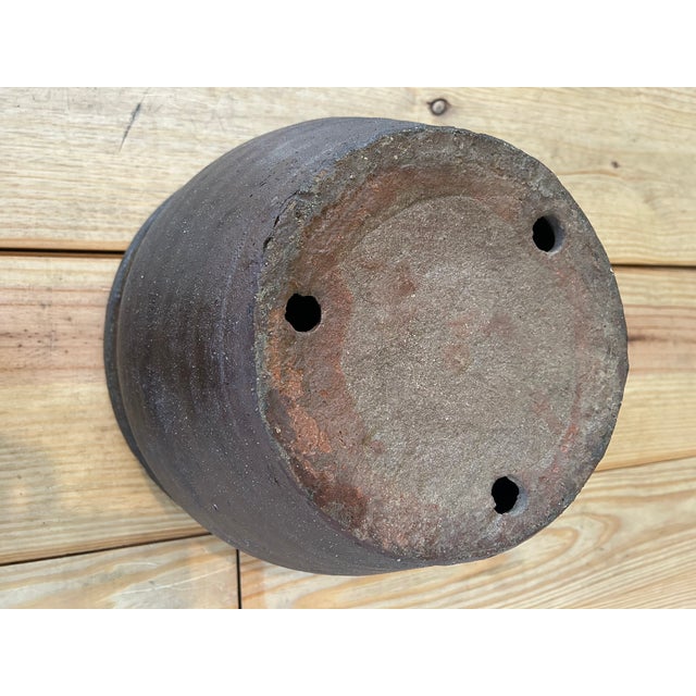 Early 20th Century Antique Italian Terracotta Planters, A Pair For Sale - Image 5 of 6