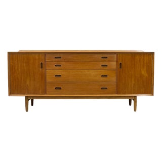 Mid-Century Danish Teak Model OS25 Sideboard by Arne Vodder for Sibast, 1950s For Sale