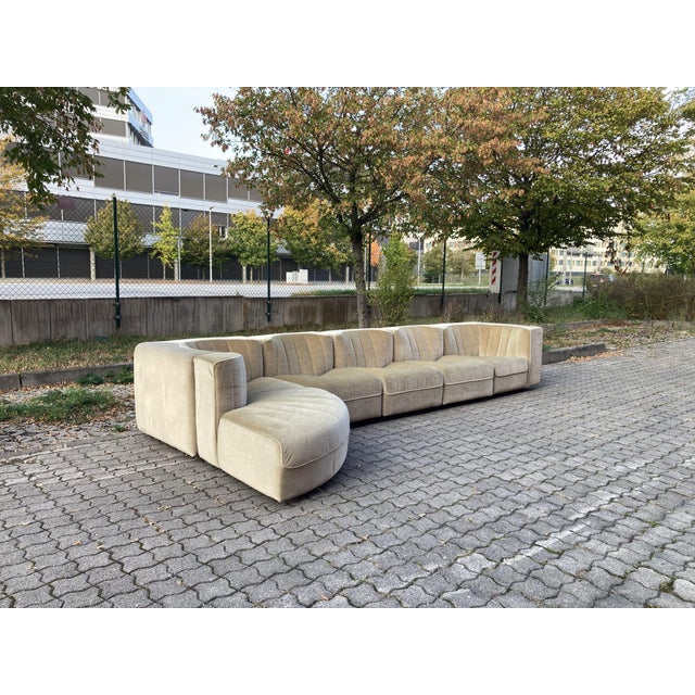 Vintage Model 9000 Modular Sofa by Tito Agnoli for Arflex, 1969, Set of 6 For Sale - Image 6 of 18