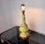 Yellow Manises Floral Table Lamp in Ceramic, Spain, 1970s For Sale - Image 8 of 13