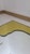 Glass Mirror with Shaped Yellow Decoration, 1990s For Sale - Image 7 of 12