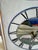 Vintage French Palley Ceramic Clock For Sale - Image 4 of 14