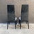 1980s Pair of Black Tessellated Stone Chairs For Sale - Image 9 of 10