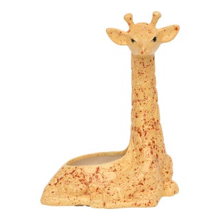 Speckled Giraffe Planter For Sale