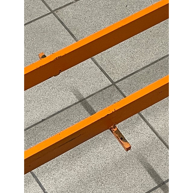 Single Beds in Painted Iron and Brass, 1960s, Set of 2 For Sale - Image 17 of 18