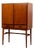 Vintage Bar Cabinet in Rosewood and Teak, Sweden, 1960s For Sale