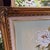 Mid 20th Century Large Mid-Century Chinese Silk Painting – Hand-Painted Bird & Peony Floral Composition in Ornate Frame - Signed by Unknown Artist For Sale - Image 5 of 12