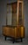 An exceptional Mid-Century Modern display case designed by Rajmund Teofil Hałas in the 1960s, an iconic figure in Polish...