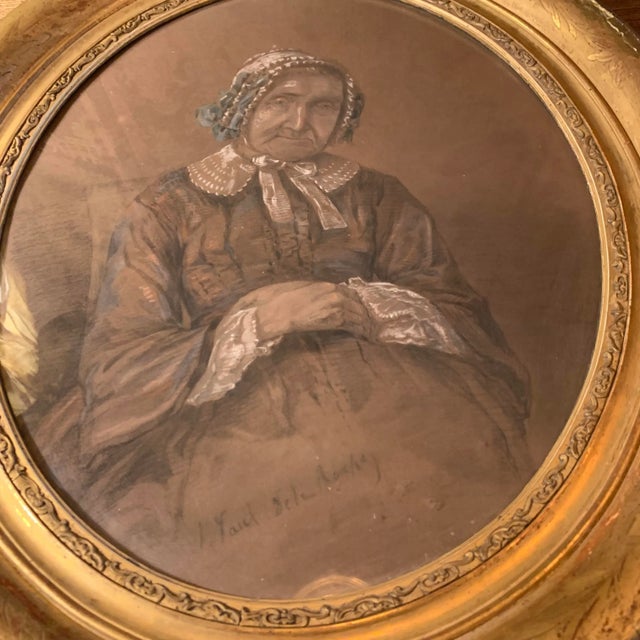 Portrait of a Woman, Framed For Sale - Image 6 of 14