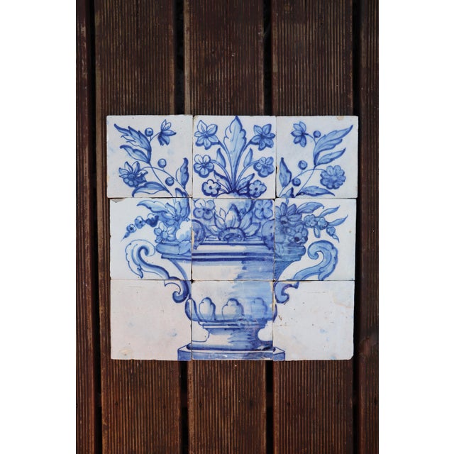 Circa: 18th Century. Country: Portugal. Material: Earthenware, Tin-glazed pottery. Item condition: Some chips and...