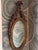 1950s Louis XV Style Oval Mirror For Sale - Image 4 of 6