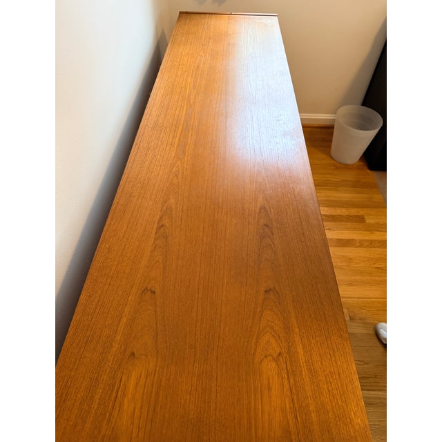 Danish Sideboard With Sliding Doors For Sale In Washington DC - Image 6 of 6