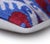 Blue Red Ikat Velvet Lumbar Pillow 16x24 | Handmade Luxury Accent For Sale In San Francisco - Image 6 of 7