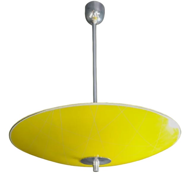 Mid-Century Glass Pendant Lamp Brussels World Expo 1958, 1960s For Sale