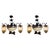 Venetian Wrought Iron and Murano Glass Grape-Cluster Wall Sconces, Italy, 1940s, Set of 2 For Sale - Image 11 of 11