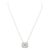 This is part of Chairish’s Fine Jewelry assortment. Everyday Diamond Aquamarine Chain Necklace in 14K Gold studded with...