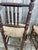 Wood Farm Straw Chairs, 1890s, Set of 3 For Sale - Image 7 of 13