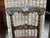 Black Antique Victorian Style Floral Decorated Grain Painted Side Chair For Sale - Image 8 of 15