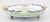 A charming antique French faience Quimper pie crust footed plate or dish, circa 1895. Maker's mark on front and reverse....