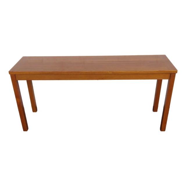 Interform Collection Danish Modern Long Library Console Table 6273 For Sale