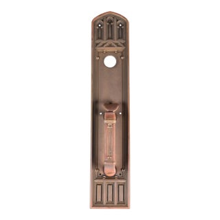 Gothic Cast Bronze Door Handle For Sale
