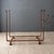 Large Hammered Steel Firewood and Kindling Rack With Rustic Patina For Sale - Image 6 of 16