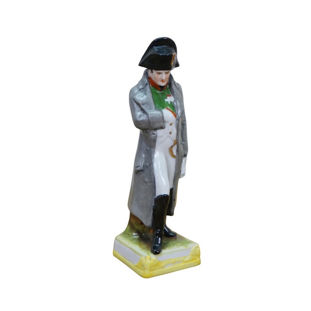Realism Antique German Scheibe Alsbach Kister KPM Napoleon Porcelain Figurines 6" & 10" For Sale - Image 3 of 13