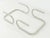 Silver Bauhaus Style Stainless Steel Table Legs, Set of 2 For Sale - Image 8 of 8