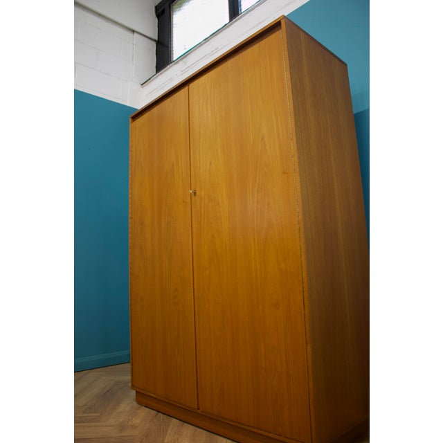 Teak Wardrobe from Wrighton, 1960s For Sale - Image 6 of 11
