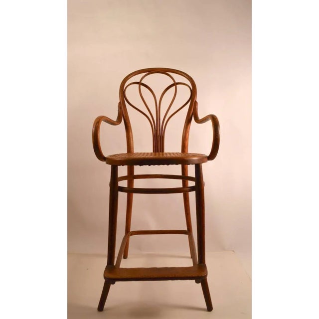 Bentwood Billiard Stool Attributed to Thonet For Sale - Image 10 of 11