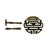 Vintage Brass Chinese Shou Longevity Curtain Tieback Posts Two Pairs - Set of Four For Sale In Salt Lake City - Image 6 of 6