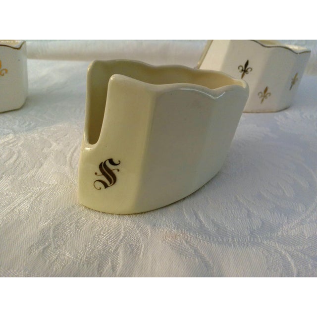 MidCentury Porcelain Flatware Caddies, Set of 3 Chairish