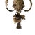 French Antiqued Bronze Acanthus Leaf Wall Sconce For Sale - Image 3 of 5