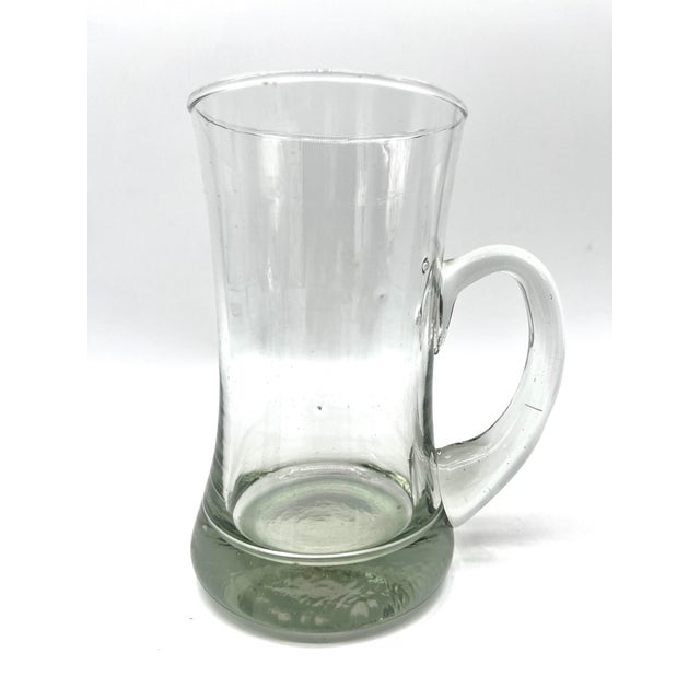 Mid-Century Modern Brutalist Studio-Glass Tankards in the style of Erik Höglund from Kosta Boda, 1960s, Set of 3 For Sale - Image 9 of 18
