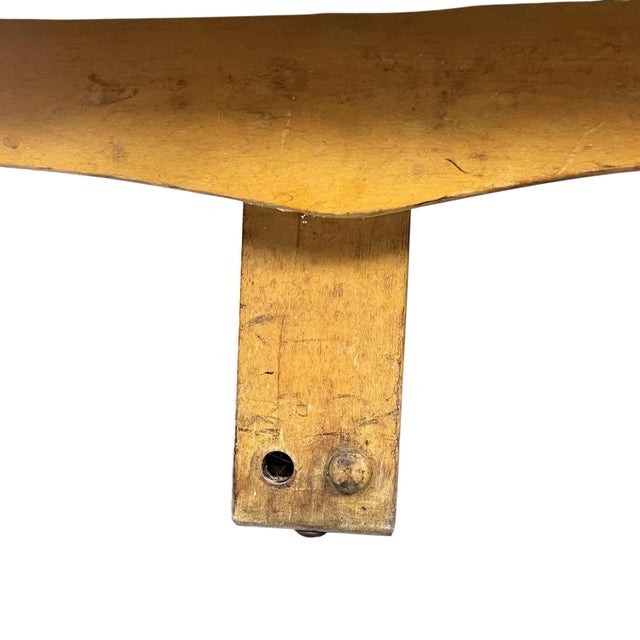 American Designer Oak Frame Fabric Sofa For Sale - Image 12 of 12