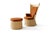 Hotte Rattan and Leather Armchair and Pouf by Philippe Starck for Cassina The gerla, a basket used in fruit harvesting,...