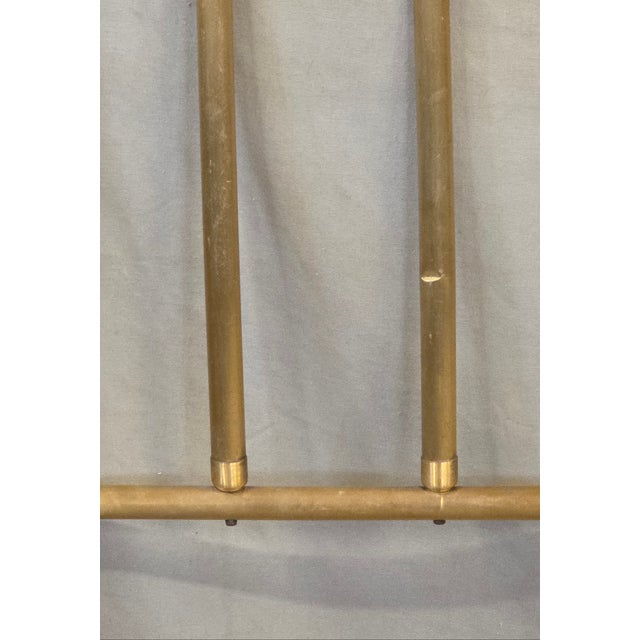Antique Brass Twin Bed Headboards - A Pair For Sale - Image 15 of 18