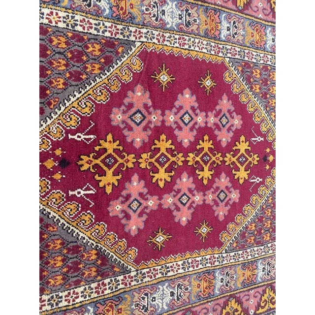Textile Tunisian Kairouan Rug For Sale - Image 7 of 18