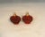 Asian Vintage 1950s Asian Red Carved Snuff Bottles Plastic Salt & Pepper Shakers For Sale - Image 3 of 8
