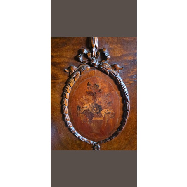 Early 20th Century Dresser Cabinet Linen Press For Sale - Image 12 of 12