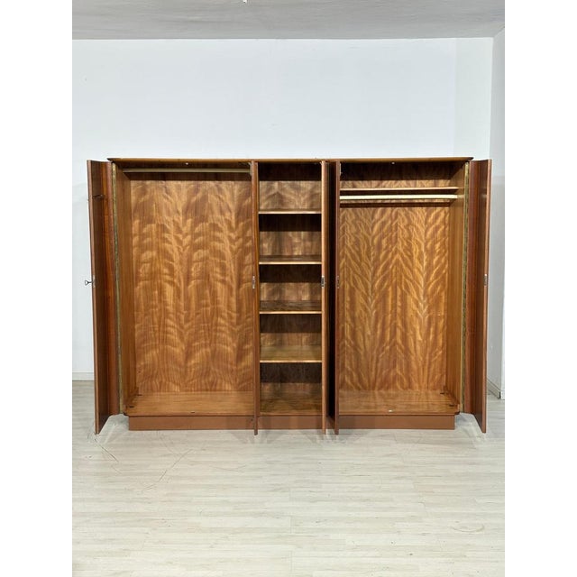 Mid-Century Wardrobe in Pine For Sale - Image 3 of 12